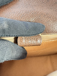 Gucci GG brown vintage Sherry line crossbody  001.116.0551