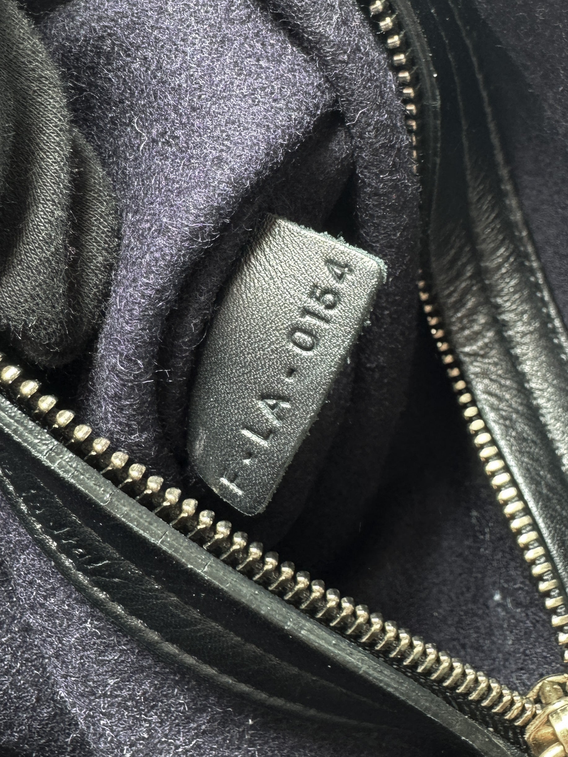 Celine navy wool Phantom tote F-LA-0154