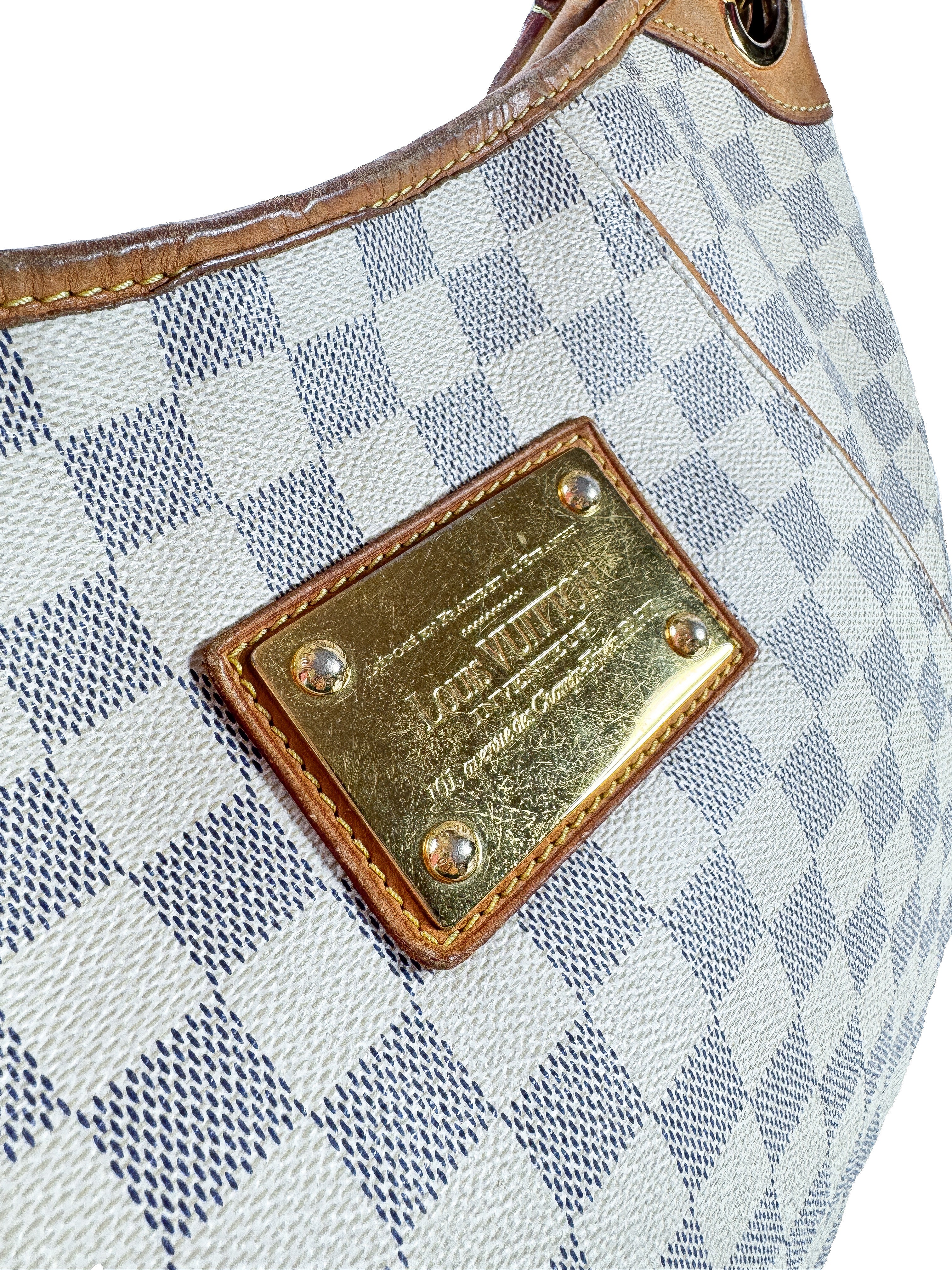 Louis Vuitton monogram damier azur Galliera PM FL1049