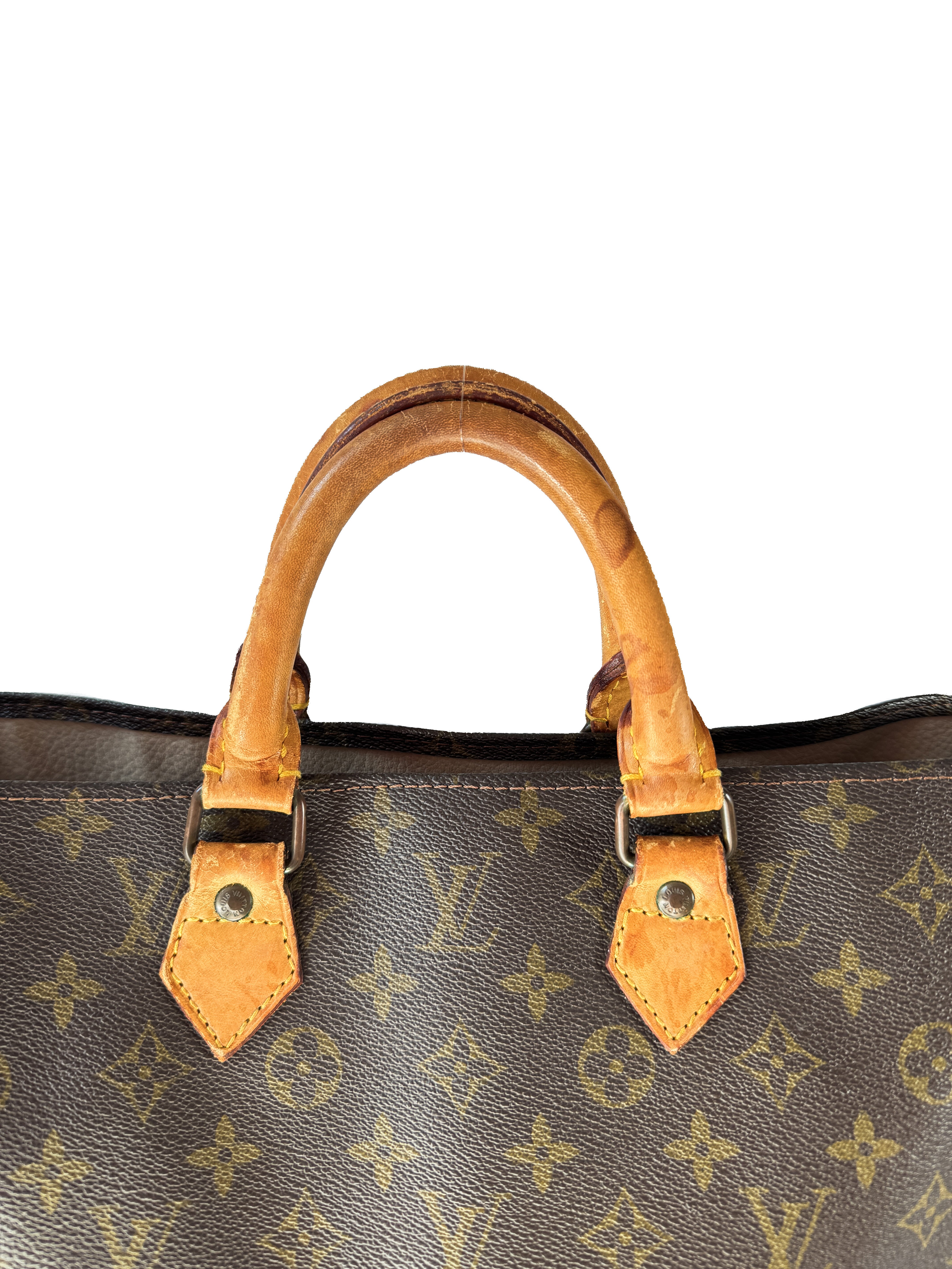 Louis Vuitton monogram pre 80s Sac Plat tote