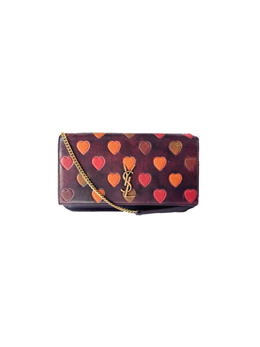 Saint Laurent monogram YSL hearts embossed crossbody  GNC635095-0621