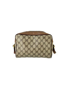 Gucci vintage brown GG sherry line crossbody 001.44.6655