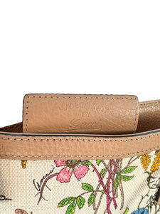 Gucci cream medium Flora tote 358470 498879