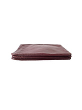Celine burgundy trio crossbody W-LM-3159