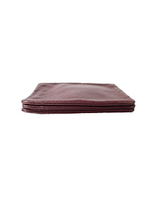 Celine burgundy trio crossbody W-LM-3159