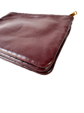 Celine burgundy trio crossbody W-LM-3159
