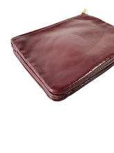 Celine burgundy trio crossbody W-LM-3159