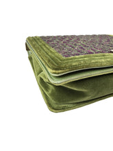 Chanel Velvet Tweed Large Boy Flap Green 18255172