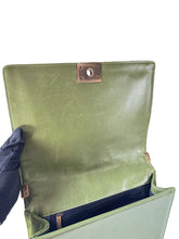 Chanel Velvet Tweed Large Boy Flap Green 18255172