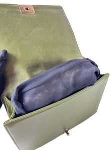 Chanel Velvet Tweed Large Boy Flap Green 18255172
