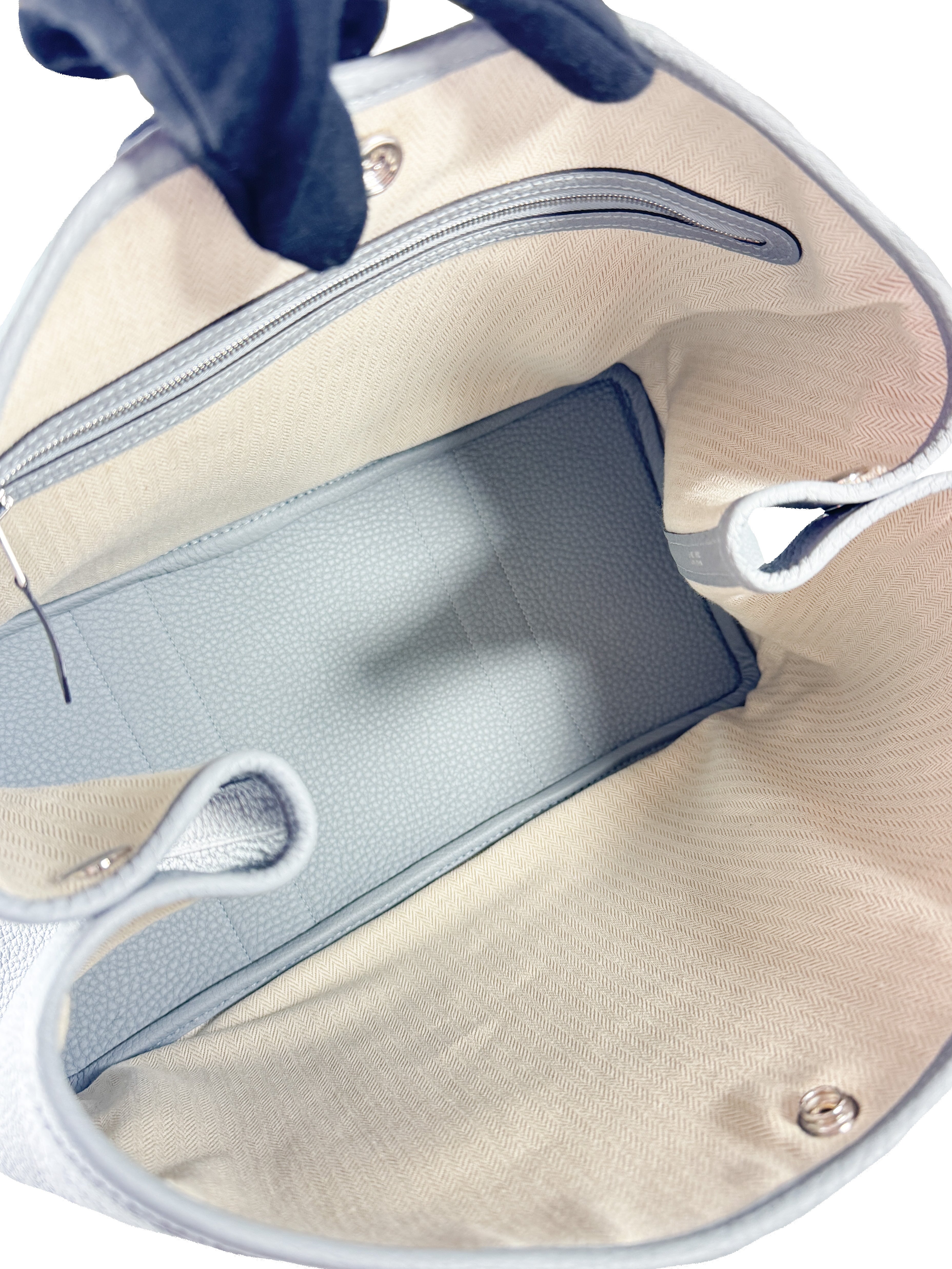 Hermès 2025 Gris Pantin Garden Party 36 K stamp NEW