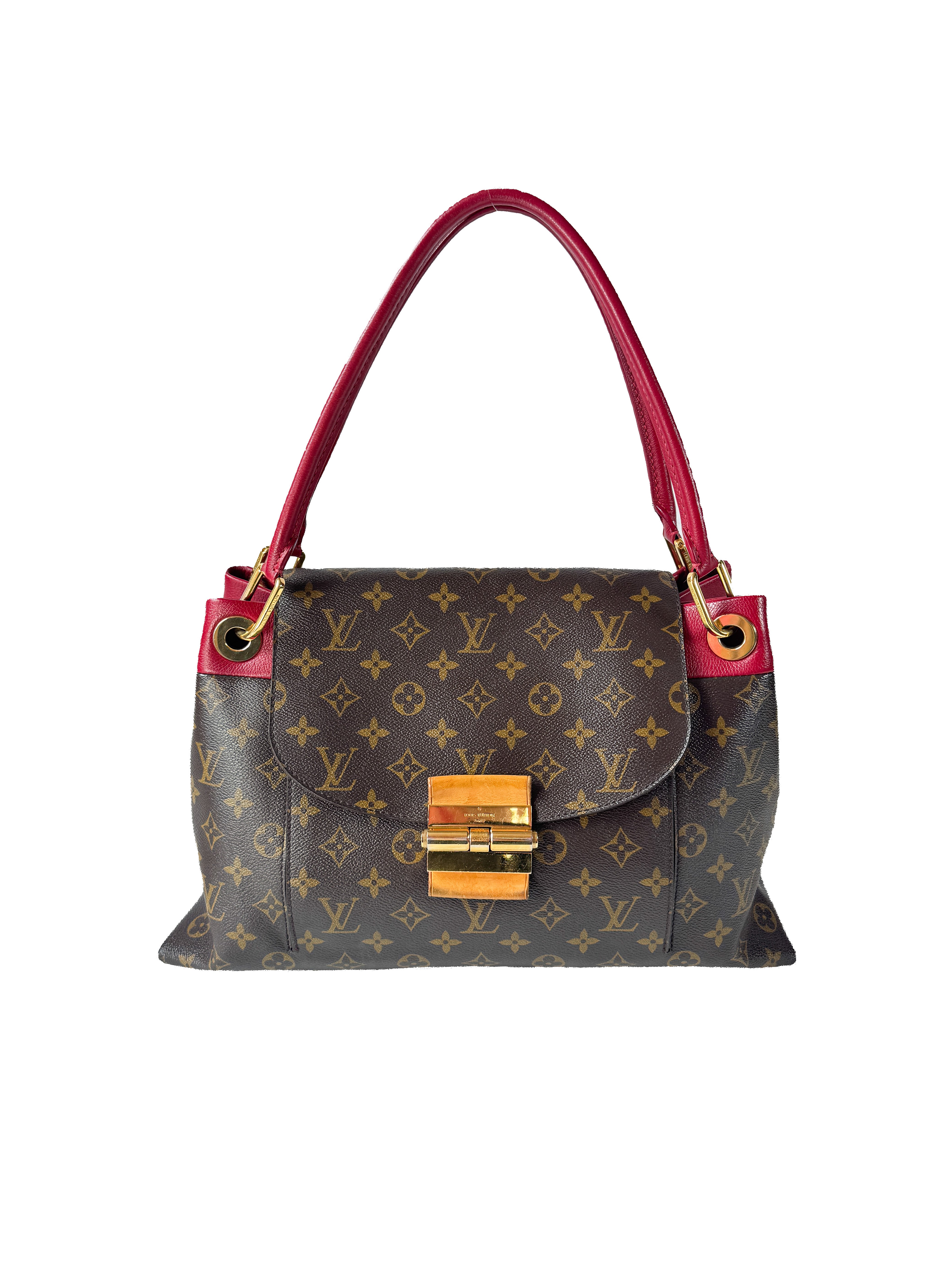 Louis Vuitton monogram red Olympe shoulder bag SP3192