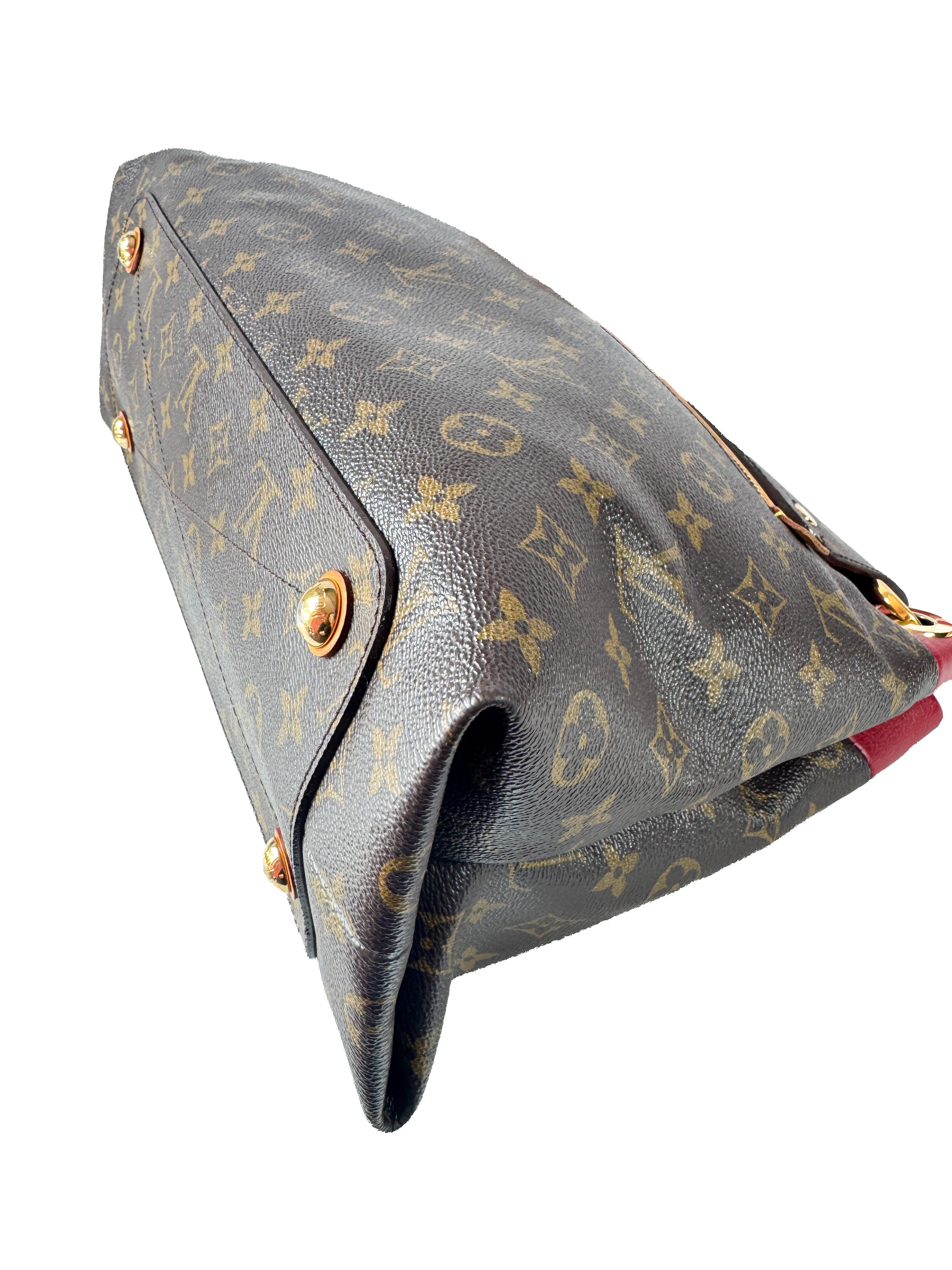 Louis Vuitton monogram red Olympe shoulder bag SP3192