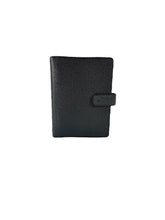 Louis Vuitton black Taiga leather agenda MM SP0033