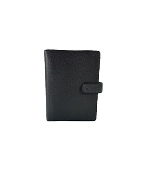 Louis Vuitton black Taiga leather agenda MM SP0033