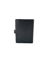 Louis Vuitton black Taiga leather agenda MM SP0033