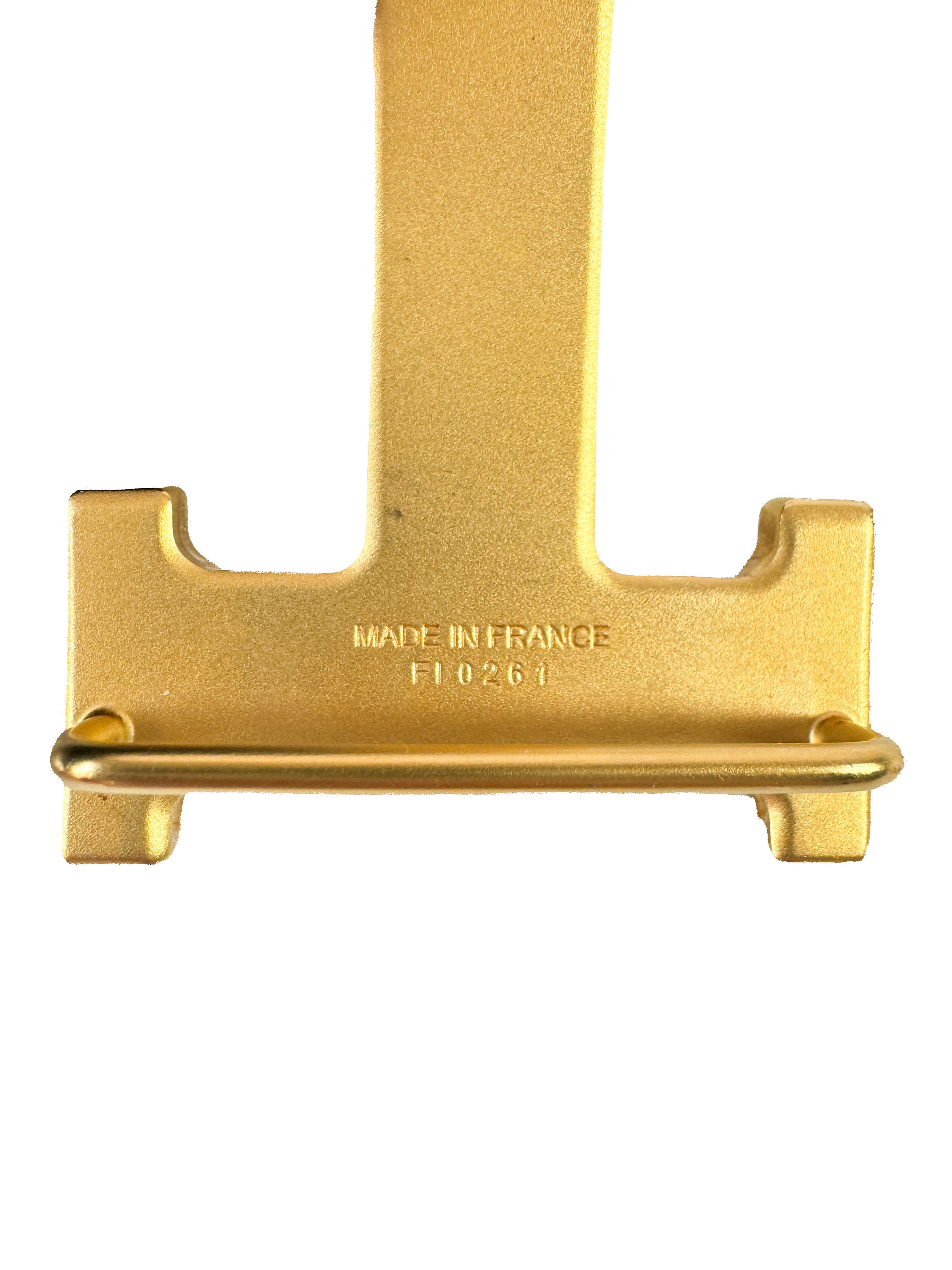 Hermès black/brown leather reversible Constance Martelee belt size 110 W