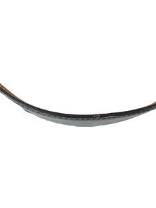 Hermès black/brown leather reversible Constance Martelee belt size 110 W