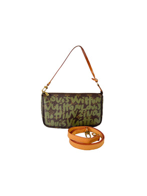 Louis Vuitton monogram Stephen Sprouse graffiti pochette AR0041