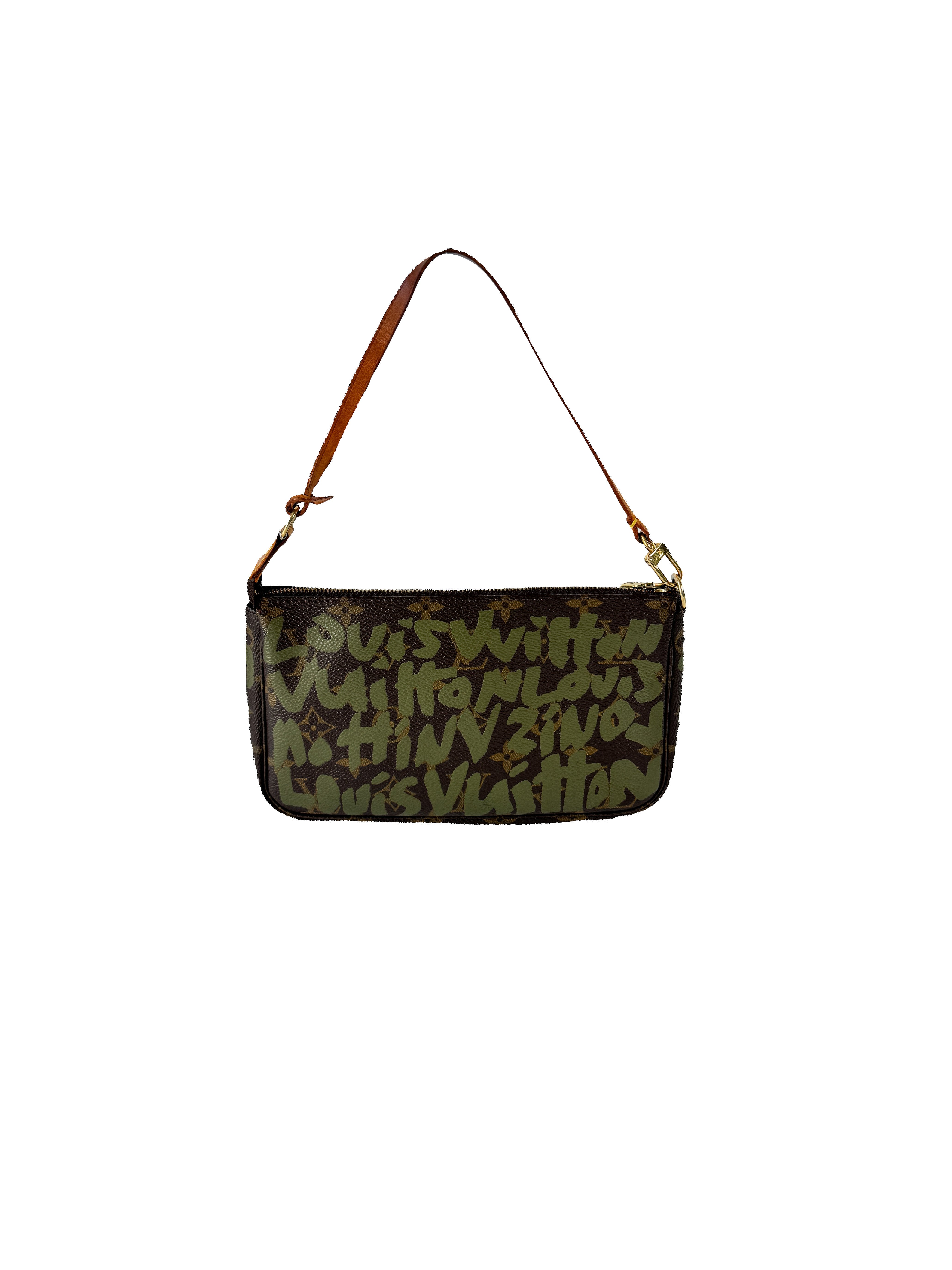 Louis Vuitton monogram Stephen Sprouse graffiti pochette AR0041