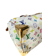 Louis Vuitton white multicolor Speedy 30 SP1005