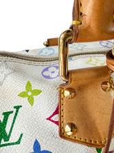 Louis Vuitton white multicolor Speedy 30 SP1005