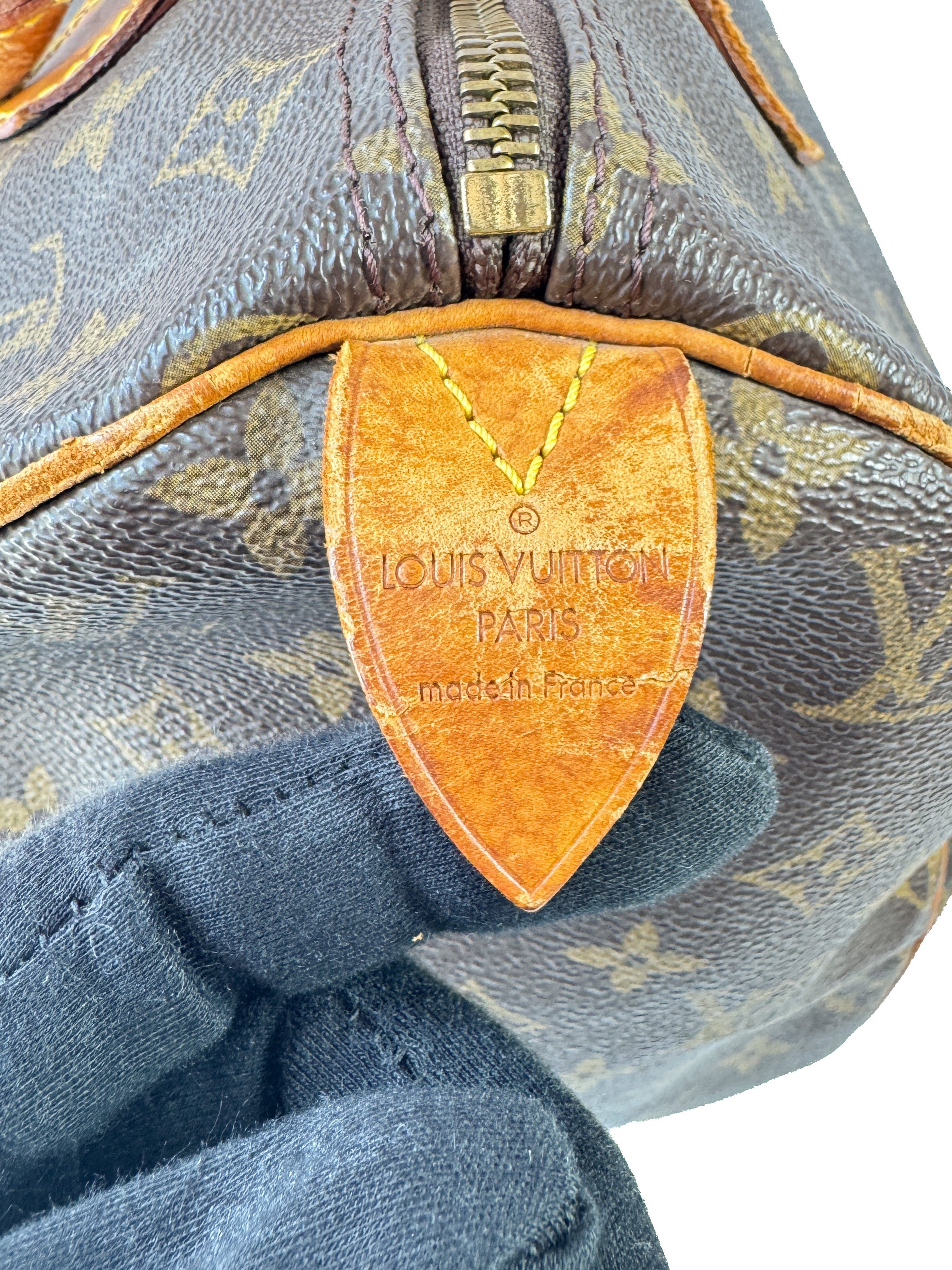 Louis Vuitton monogram Speedy 30 TH1907