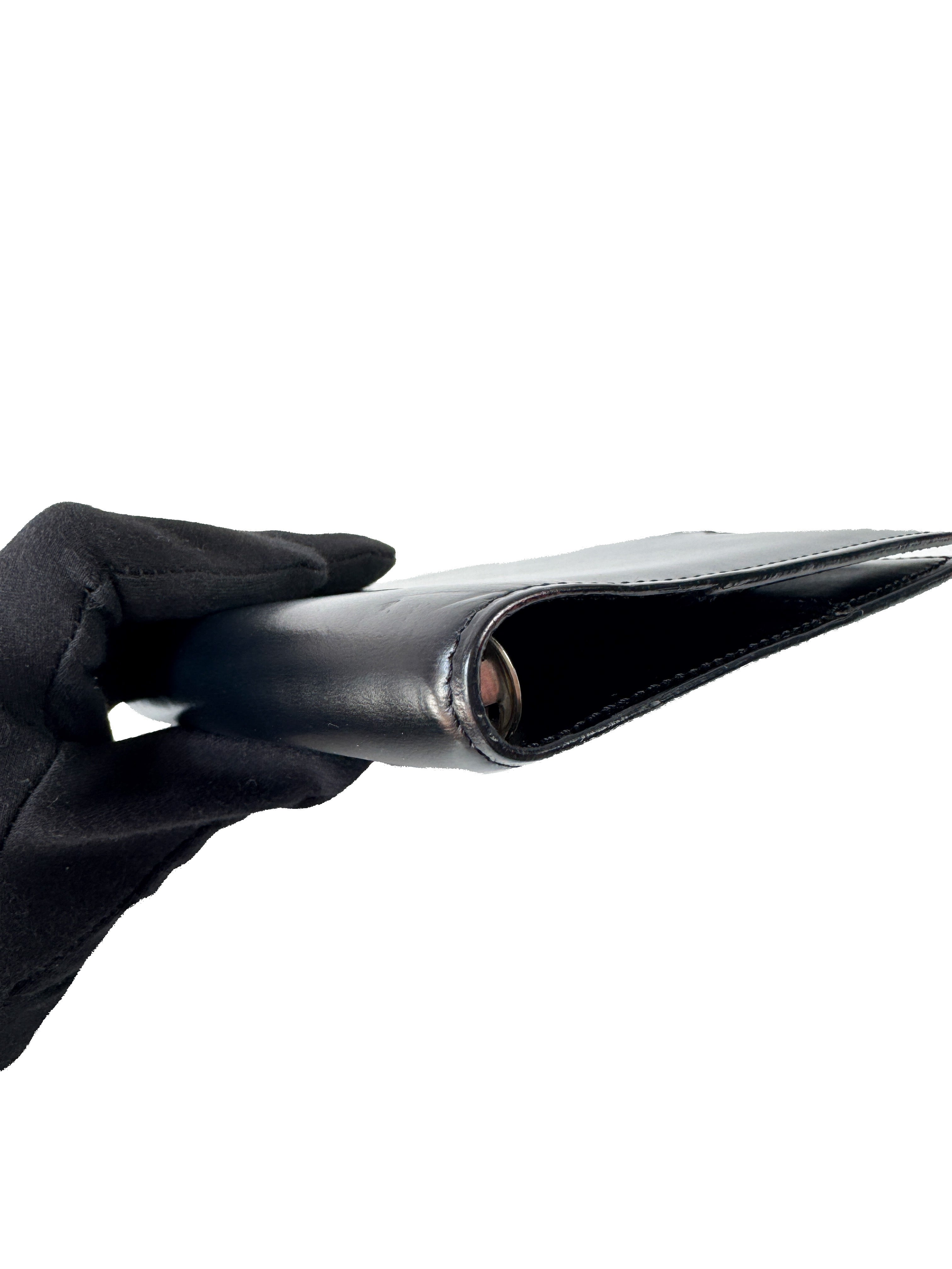 Cartier black leather Panthère agenda EDFG