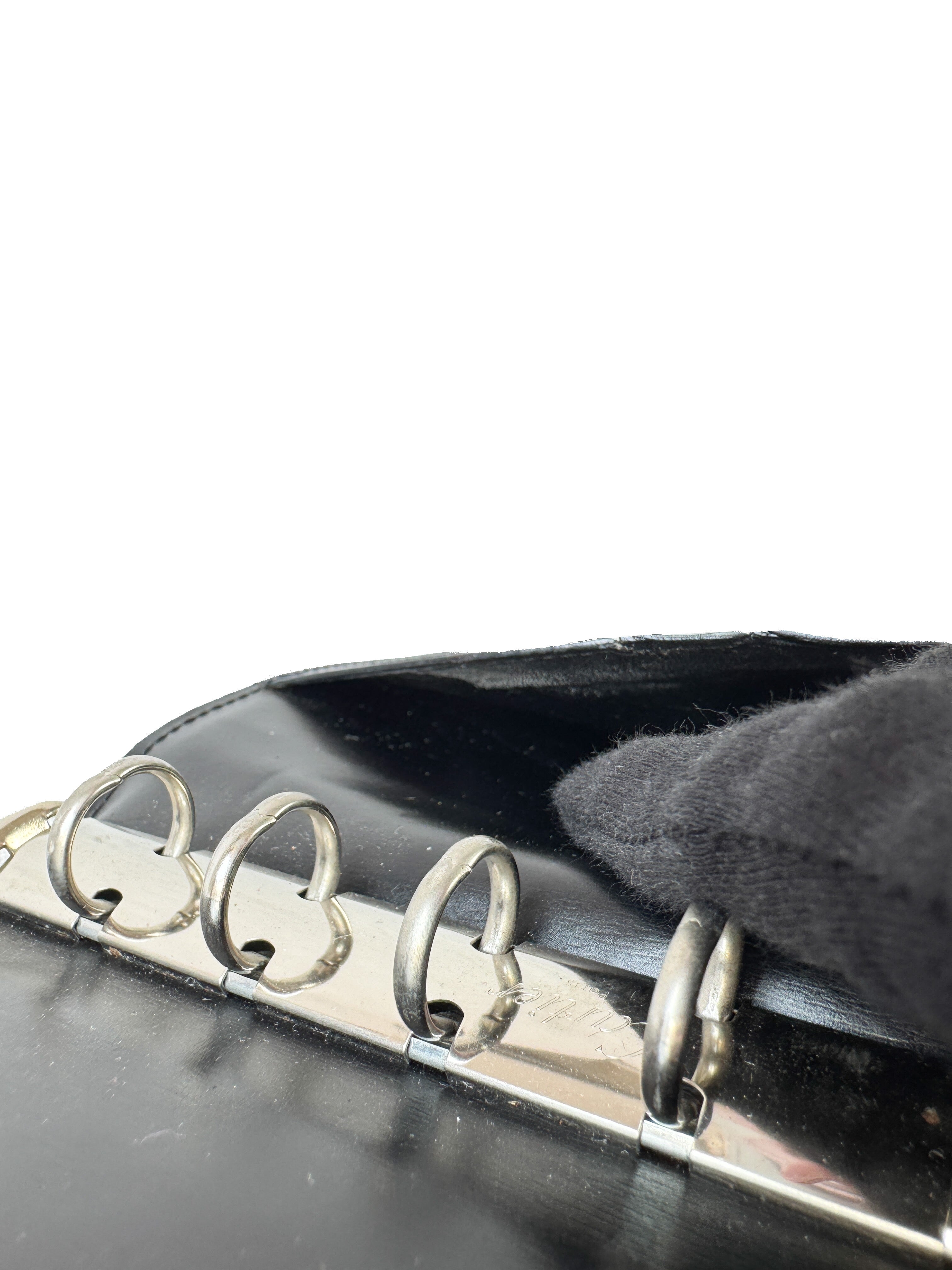 Cartier black leather Panthère agenda EDFG