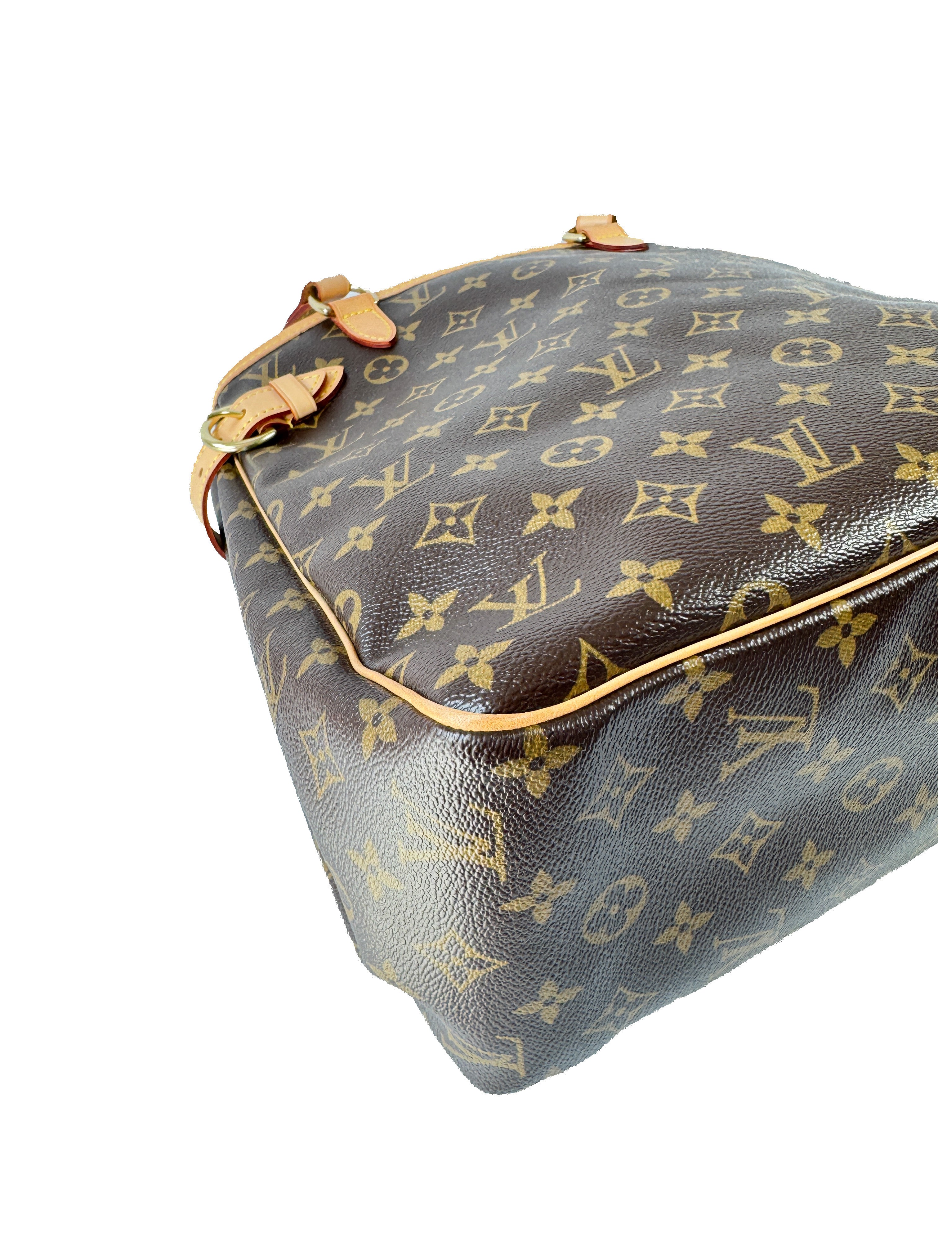 Louis Vuitton Batignolles Handbag Monogram Canvas Vertical SD1025