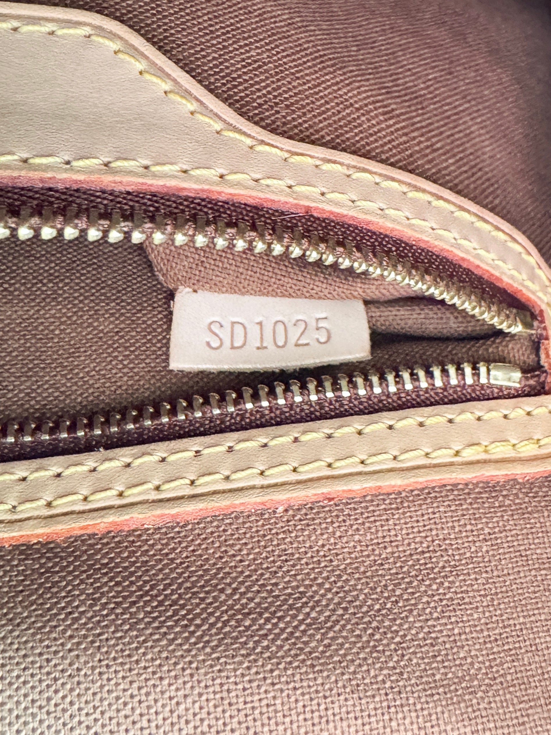 Louis Vuitton Batignolles Handbag Monogram Canvas Vertical SD1025