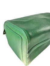 Louis Vuitton Borneo green epi speedy 35 VI0934