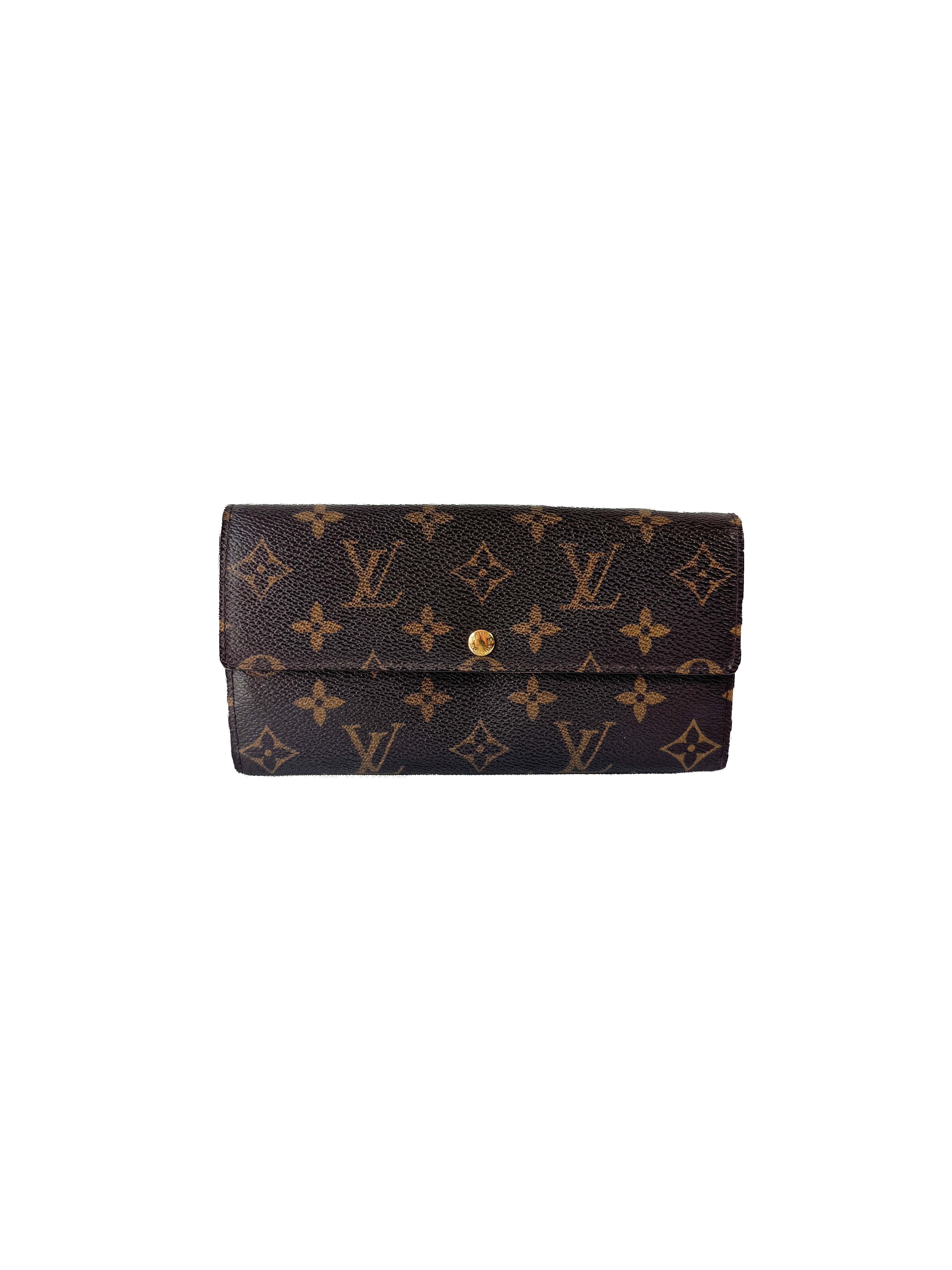 Louis Vuitton monogram Sarah wallet MI1025