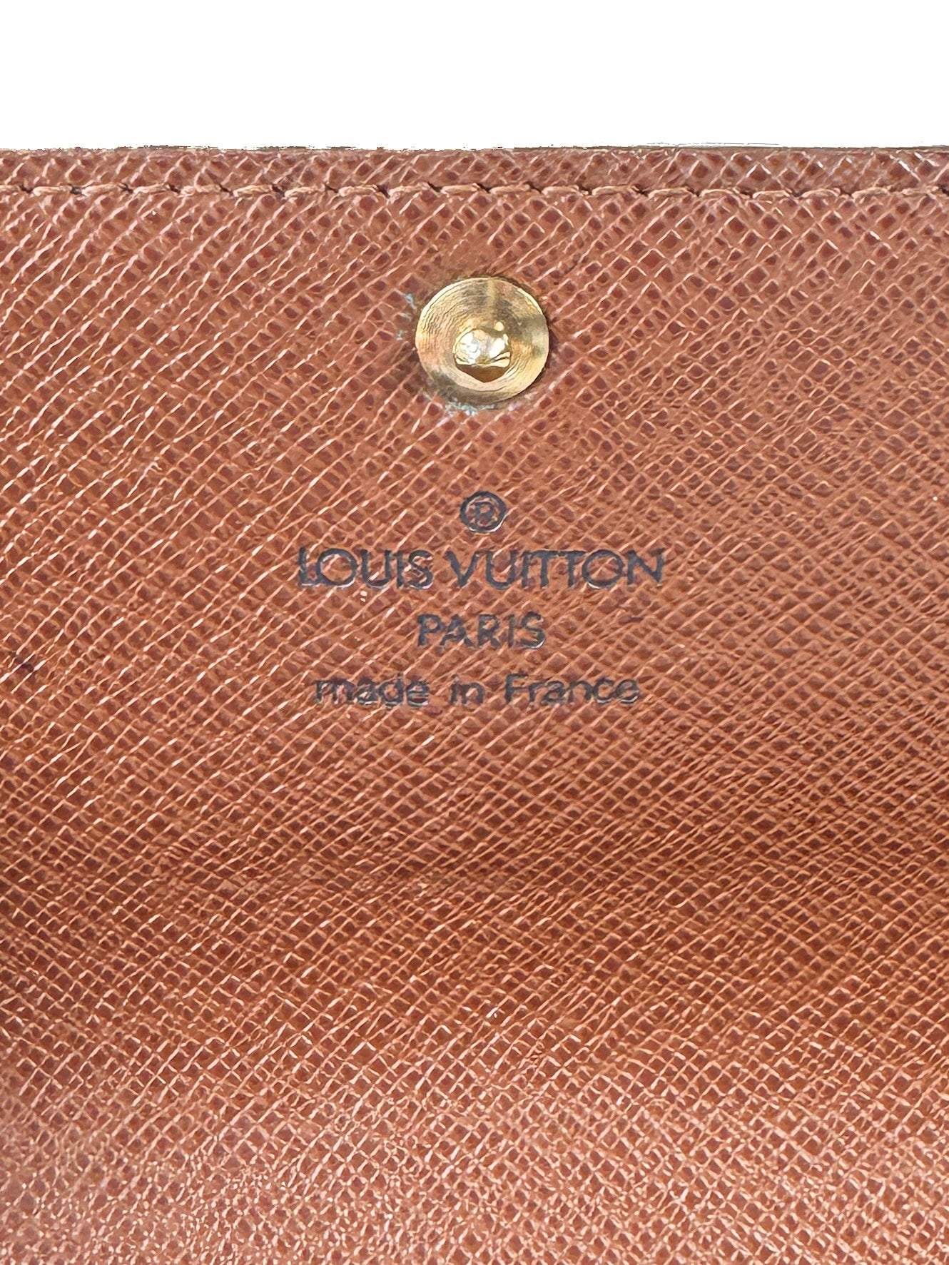 Louis Vuitton monogram Sarah wallet MI1025