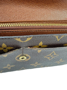 Louis Vuitton monogram Sarah wallet MI1025