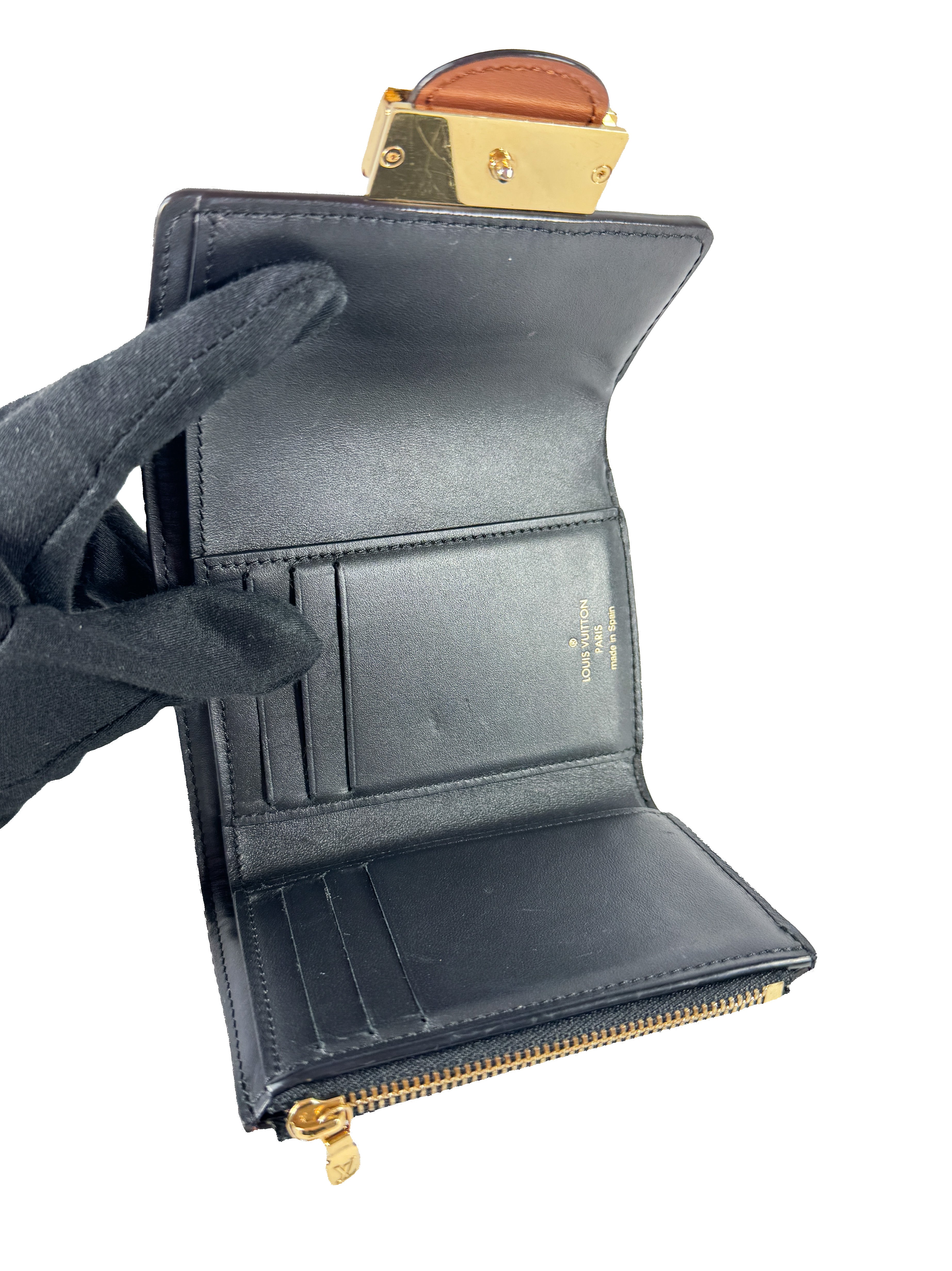 Louis Vuitton monogram Dauphine wallet NFC