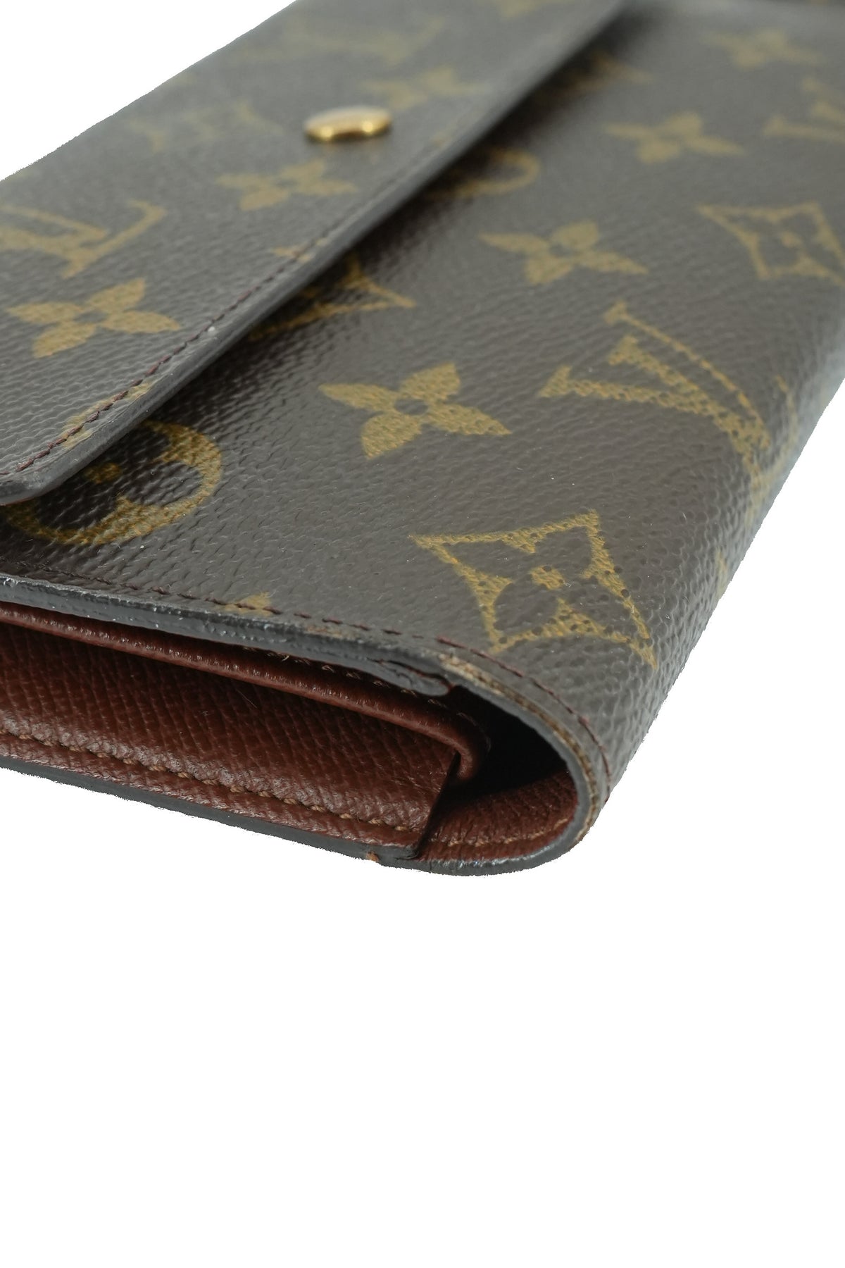 Louis Vuitton vintage monogram international wallet TH0981