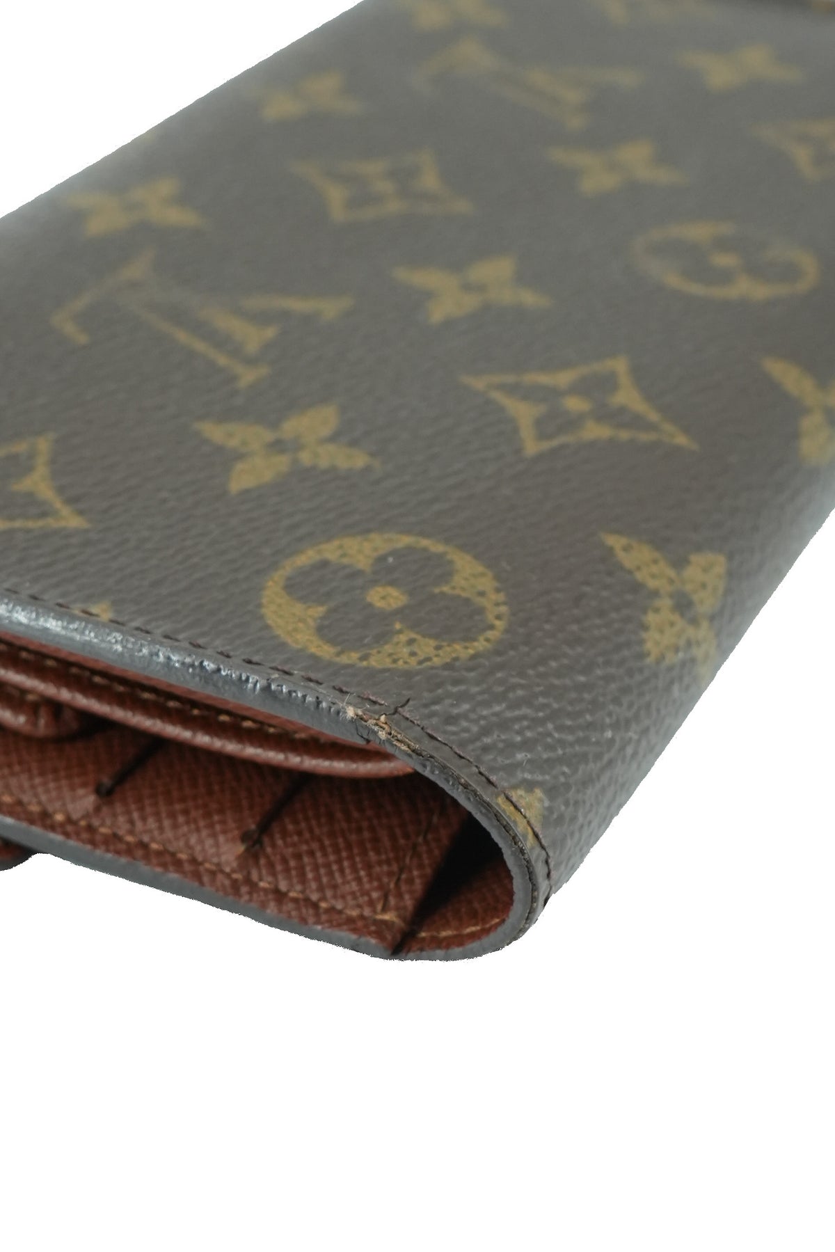 Louis Vuitton vintage monogram international wallet TH0981