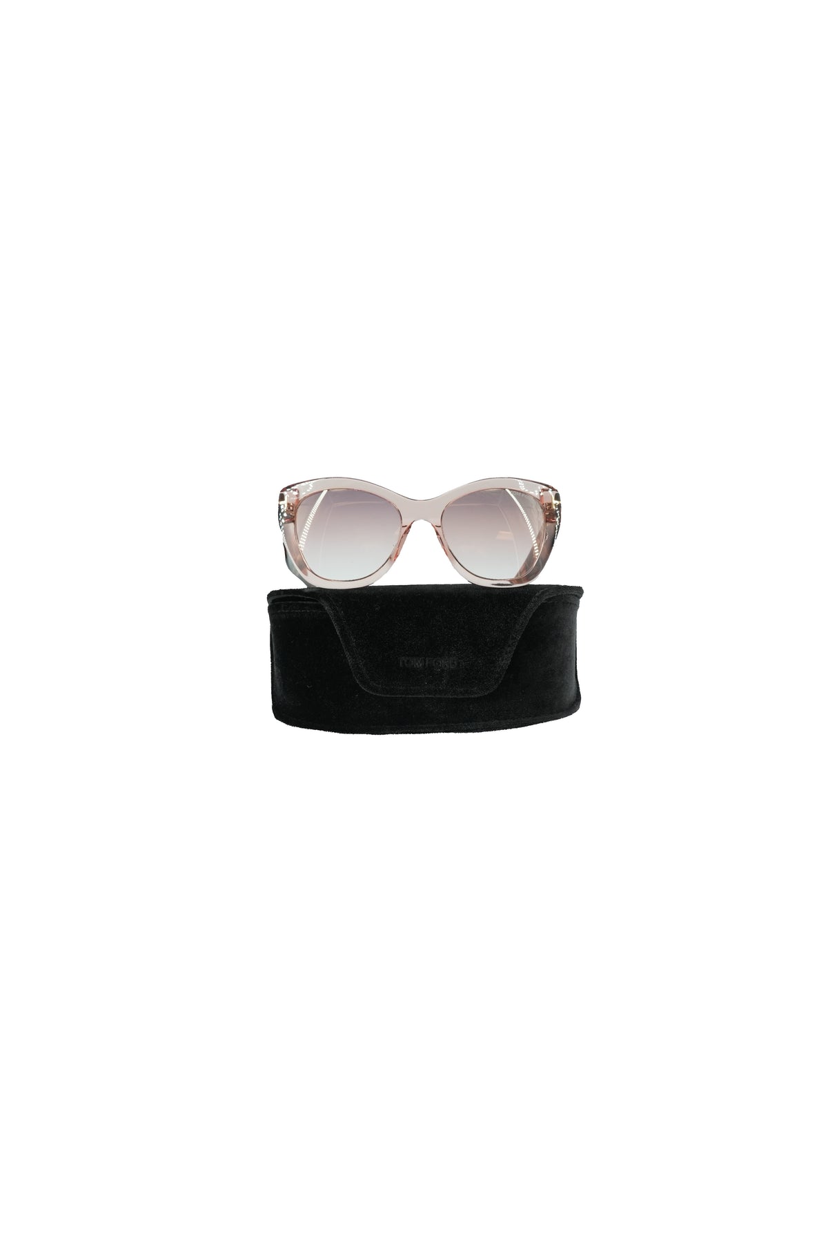 Tom Ford pink Cara tortoise sunglasses TF940