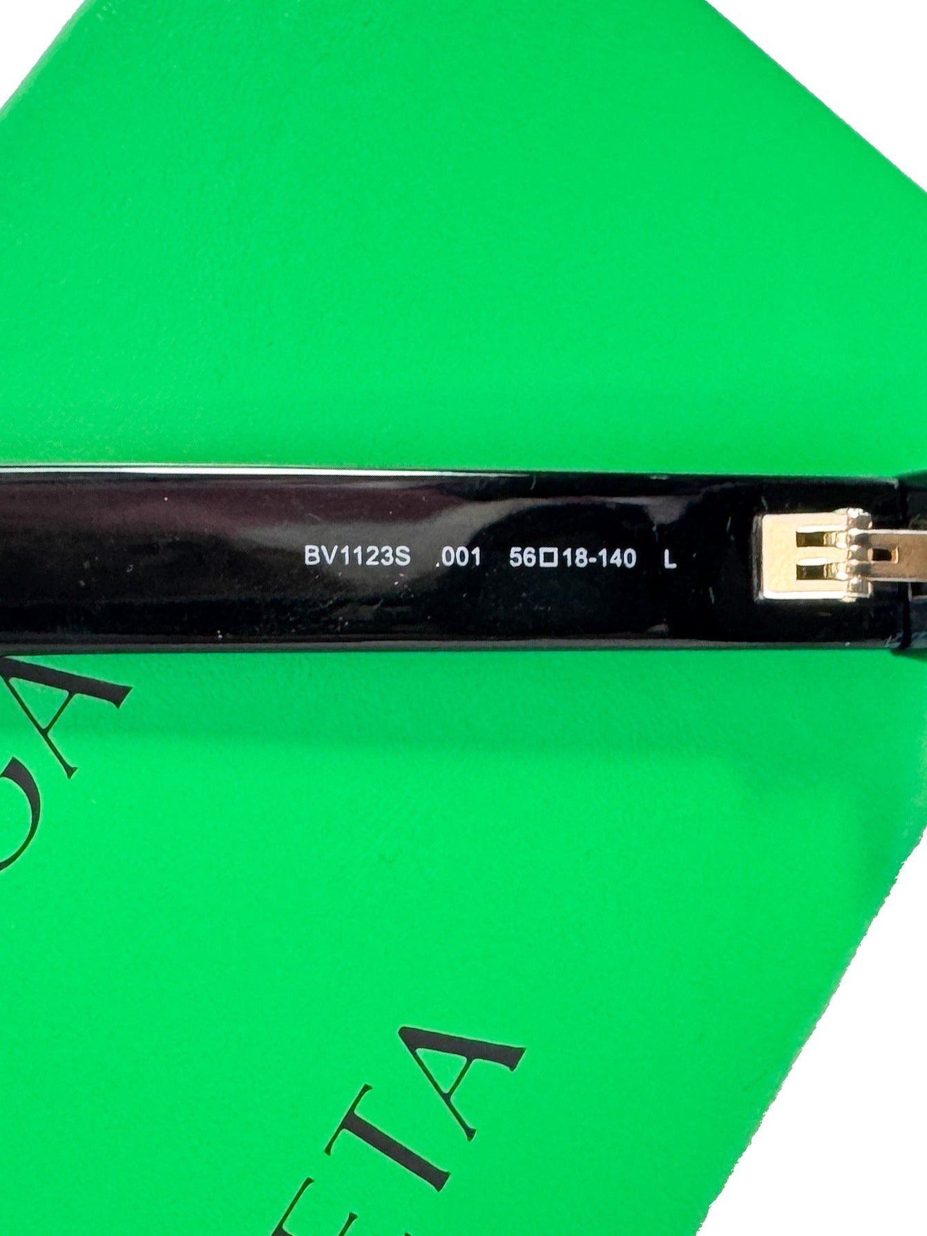 Bottega Veneta black sunglasses BV1123S *case*