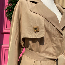 Salvatore Ferragamo vintage lightweight tan jacket size 12