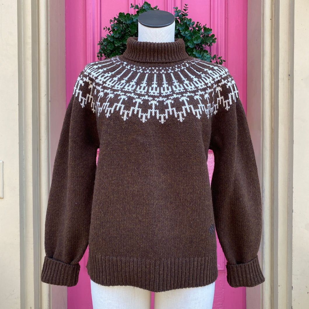 Tory Burch Sport brown sweater size Medium