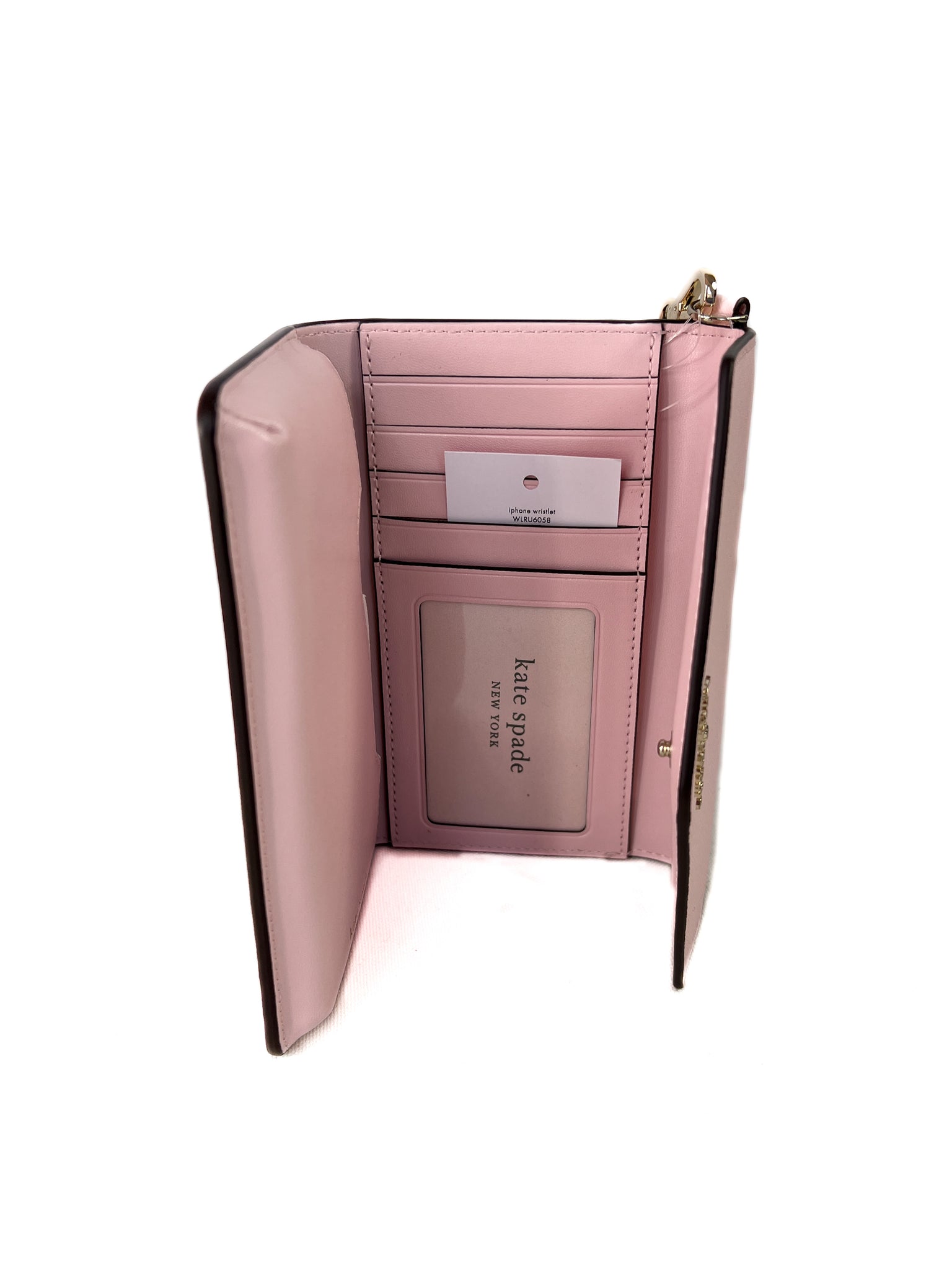 Kate Spade light pink leather wristlet NWT – My Girlfriend's Wardrobe LLC