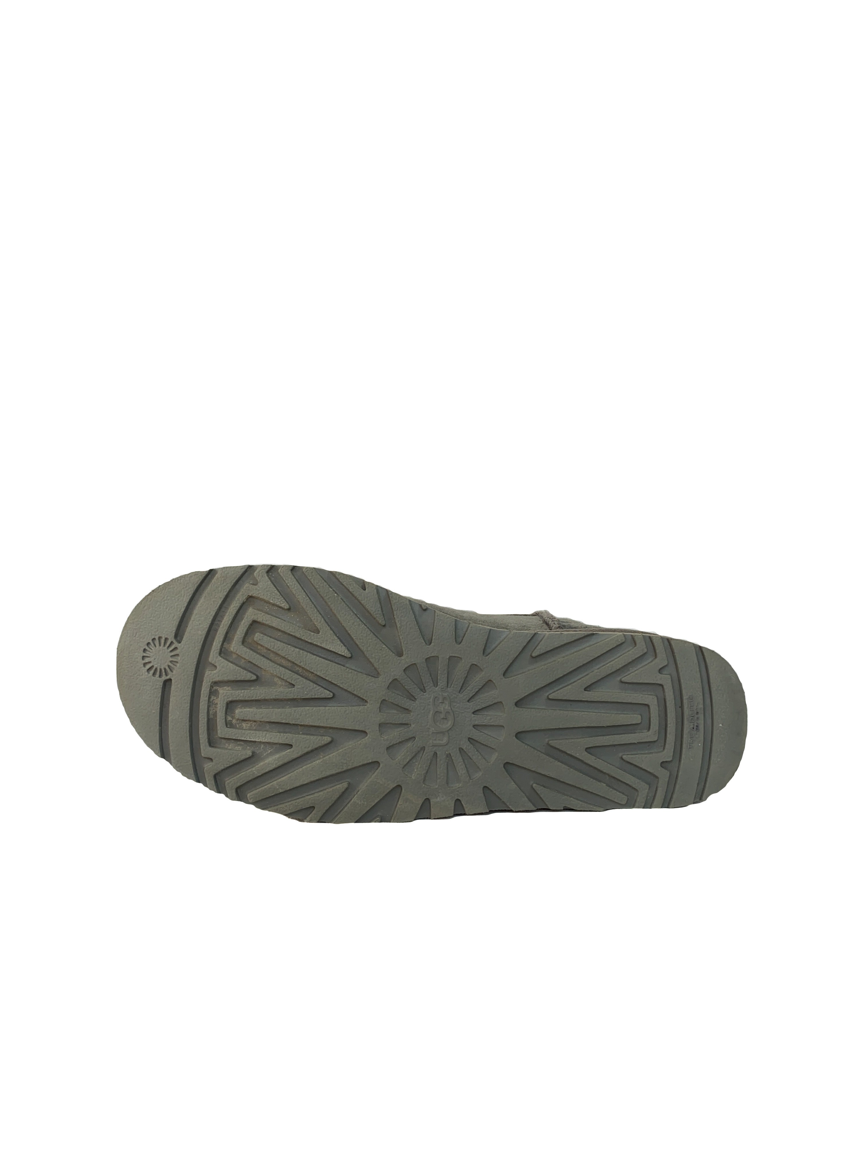 UGG gray short classic boots size 11 retail $170