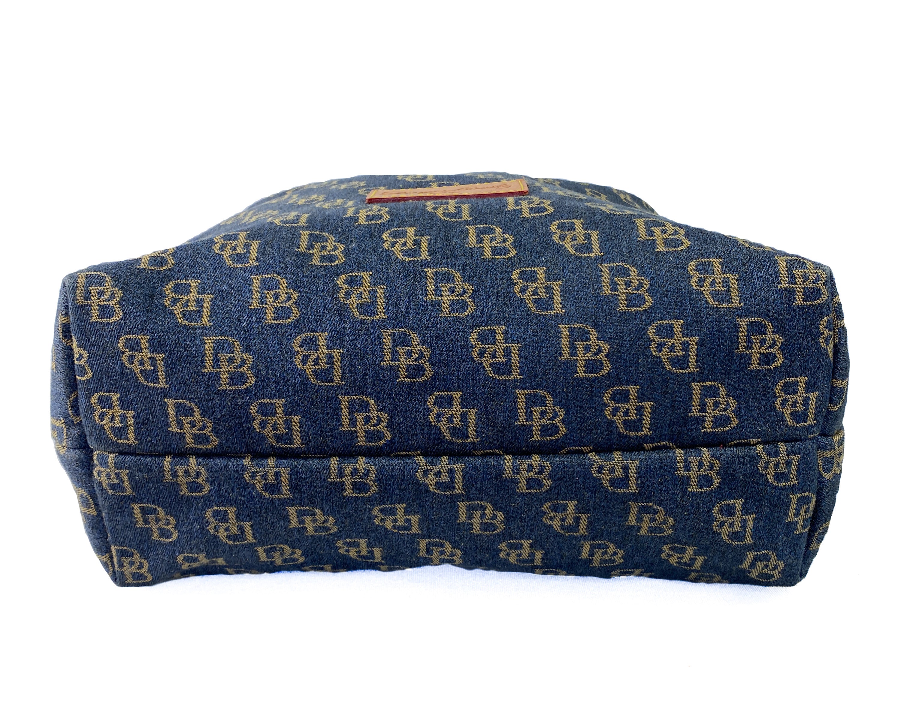 Dooney & Bourke blue denim shoulder bag