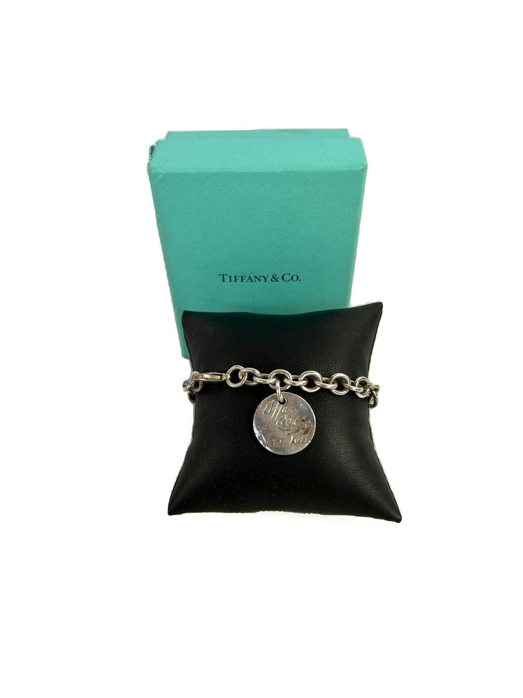 Tiffany & Co notes charm bracelet