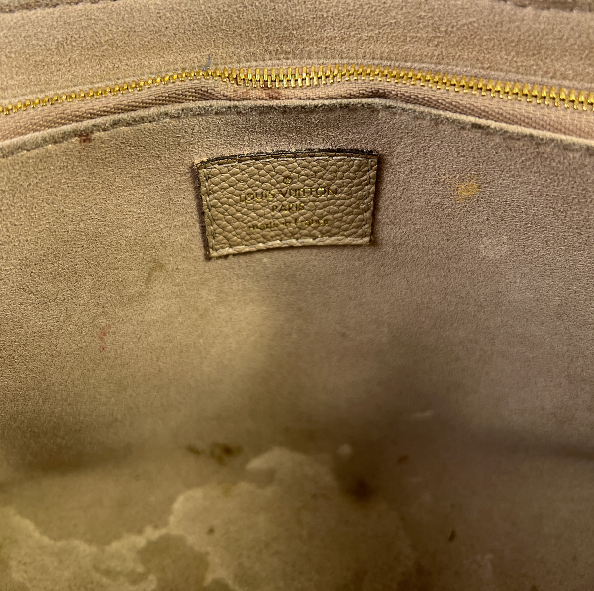 Louis Vuitton Vavin PM Turtledove Monogram Empreinte
