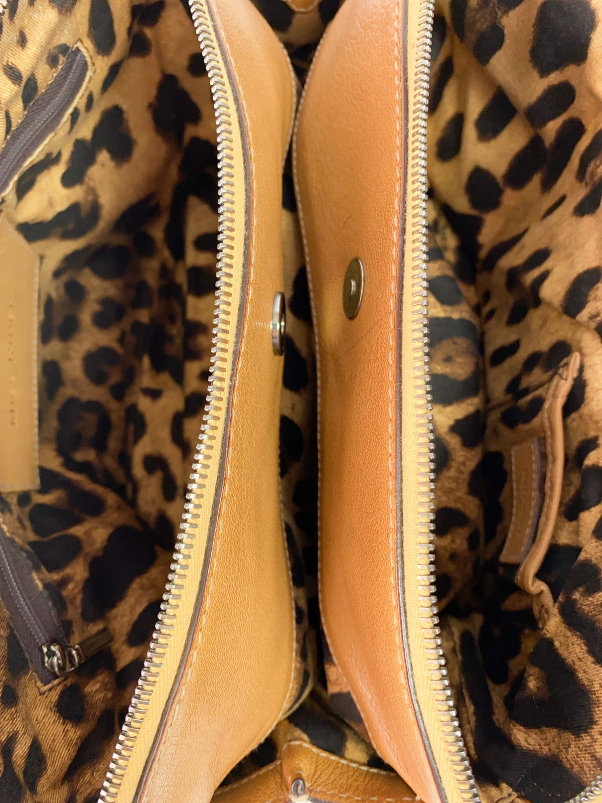Dolce & Gabbana tan leather Miss Rider bag