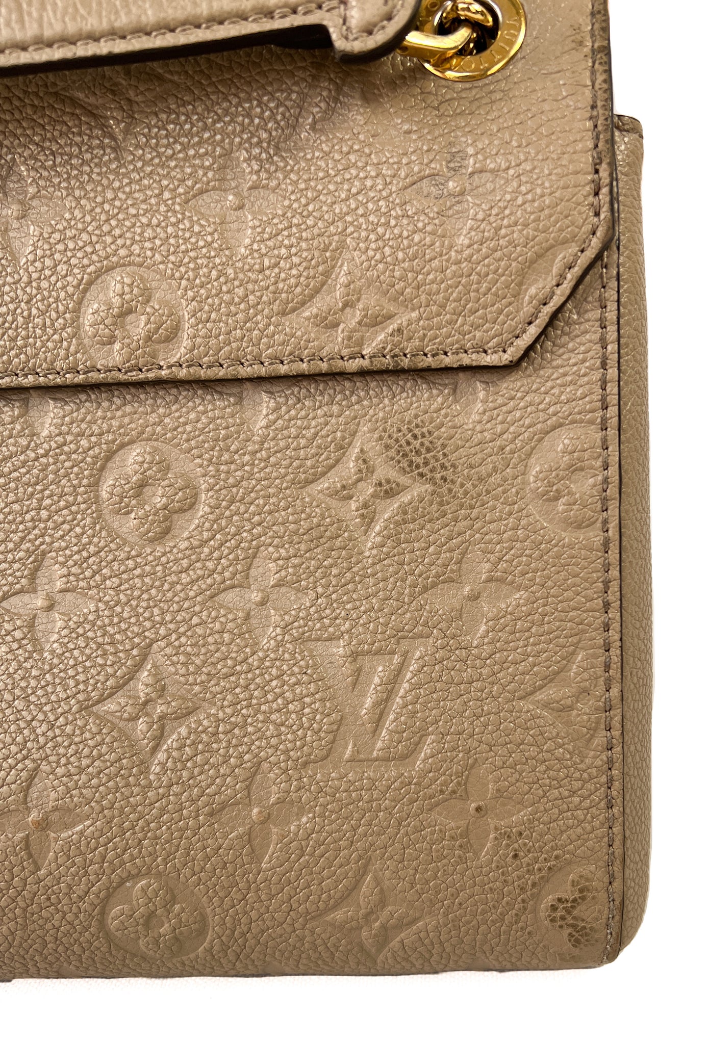 Louis Vuitton Vavin PM, Turtledove Grey Empreinte Leather