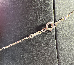 Tiffany & Co Elsa Peretti sterling silver starfish necklace